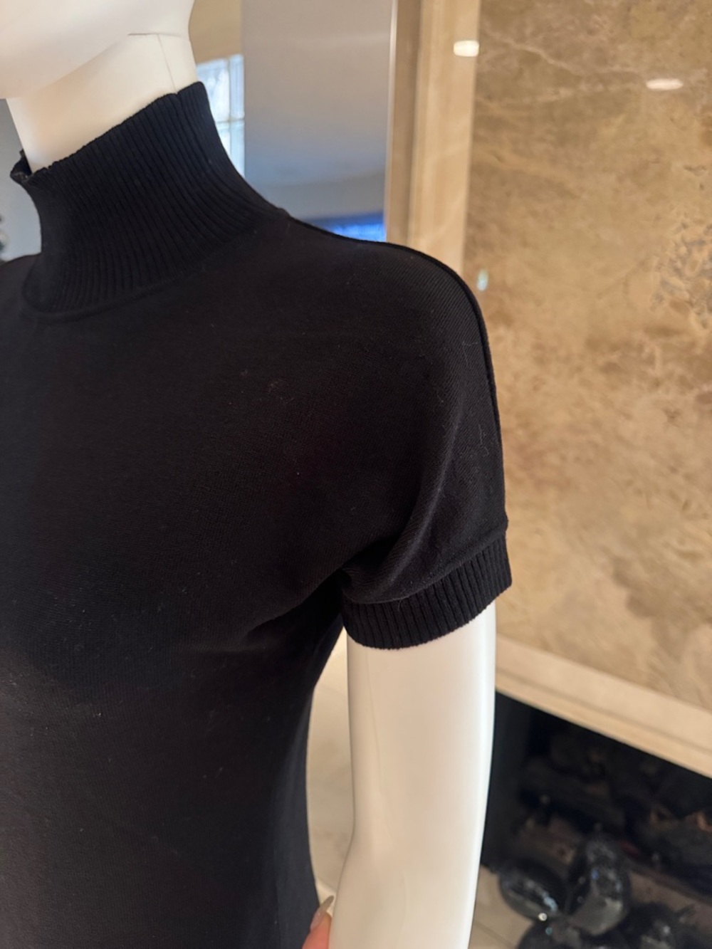Roberto Cavalli Wool Turtleneck Sweater Dress - Picture 7 of 14